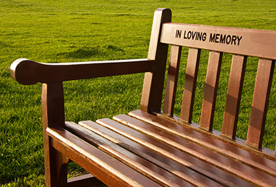 memorial bench