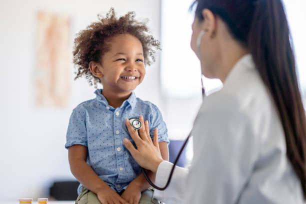 child with pediatrician