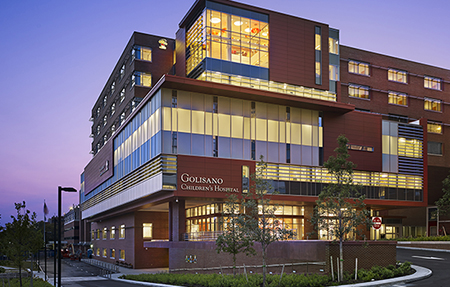 Golisano Children's Hospital building, Rochester, NY