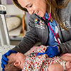 Child in hospital