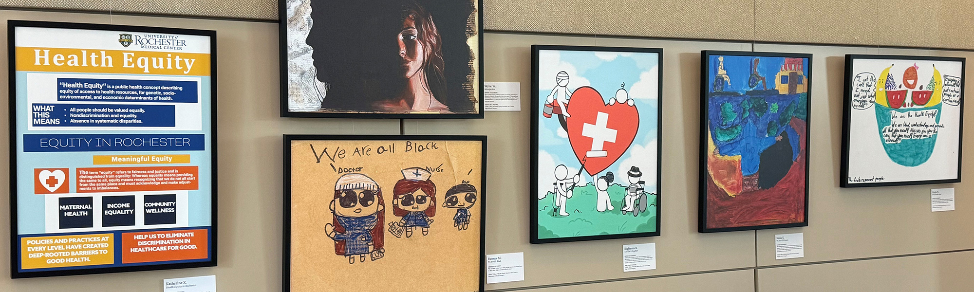 Artwork Hanging on a Wall