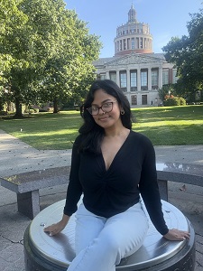 Sadia Chowdhury on UR campus