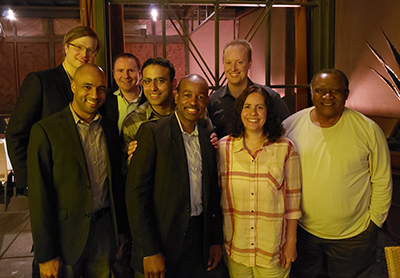 Group of Fellows in a Restaurant - Society of Skeletal Radiology meeting in Scottsdale, AZ in March of 2019