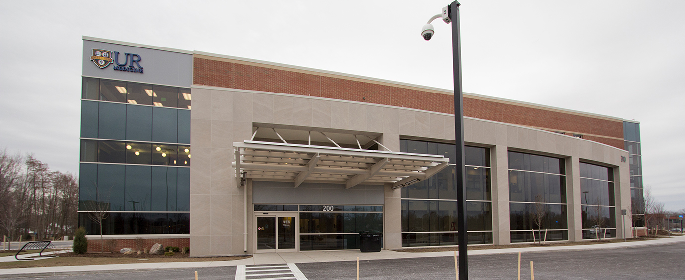 Front of the East River Road Building