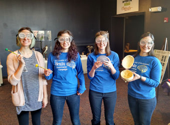 ngp students promote brain awareness