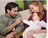 Family in Peds waiting room