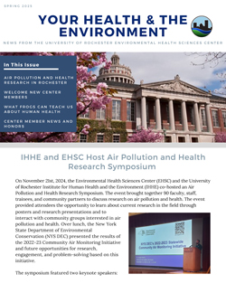 Spring 2025 Newsletter Cover