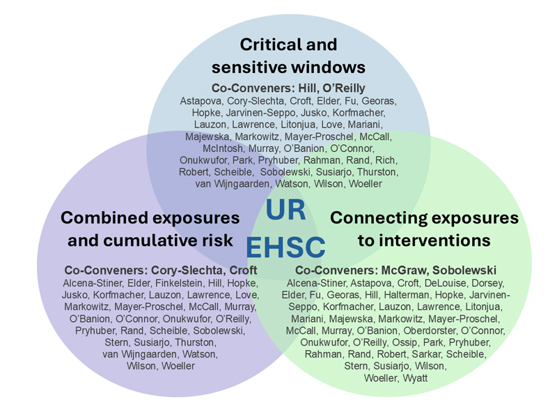 Venn diagram of research areas