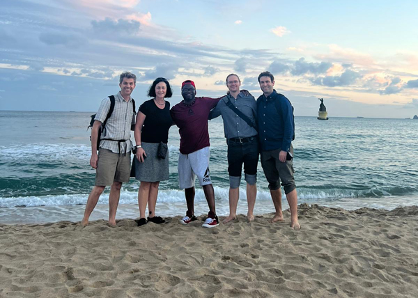 RIT LOMP Faculty on beach