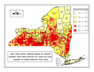 Heatmap of NYS