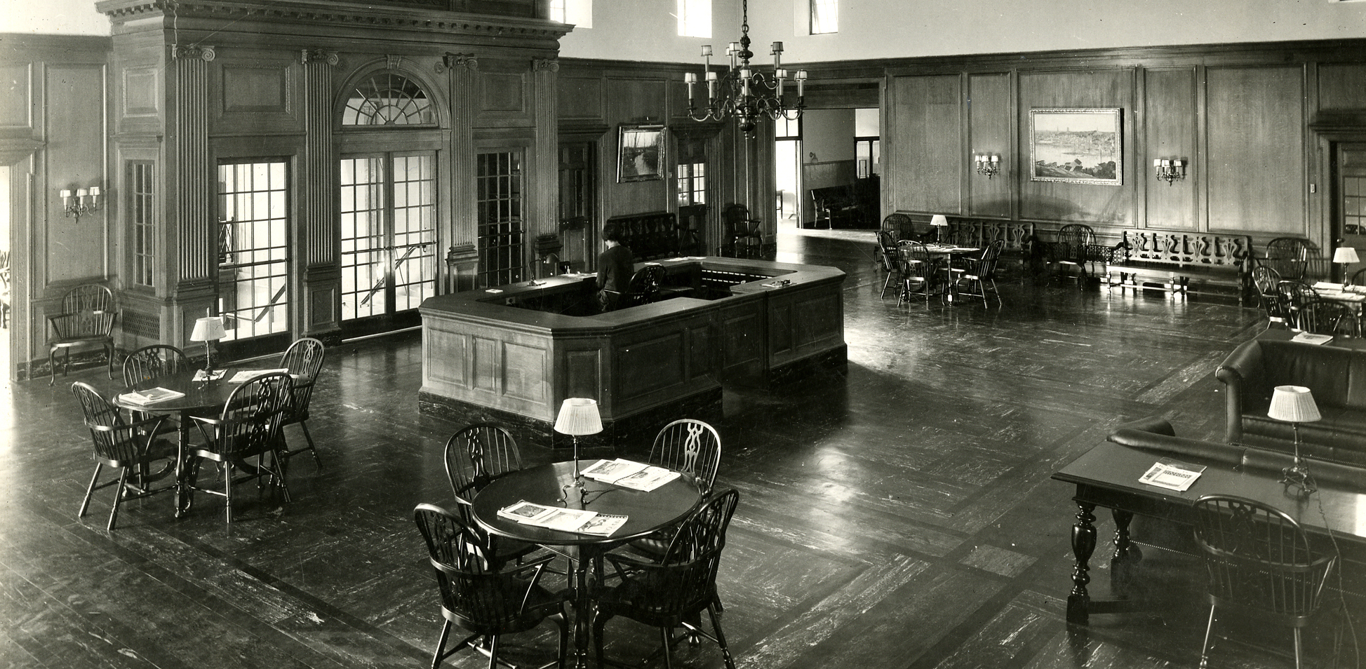 Miner Library Reading Room