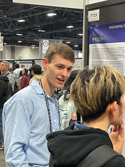 Daulton Myers at SfN 2023