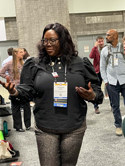 Dennisha King at SfN 2023