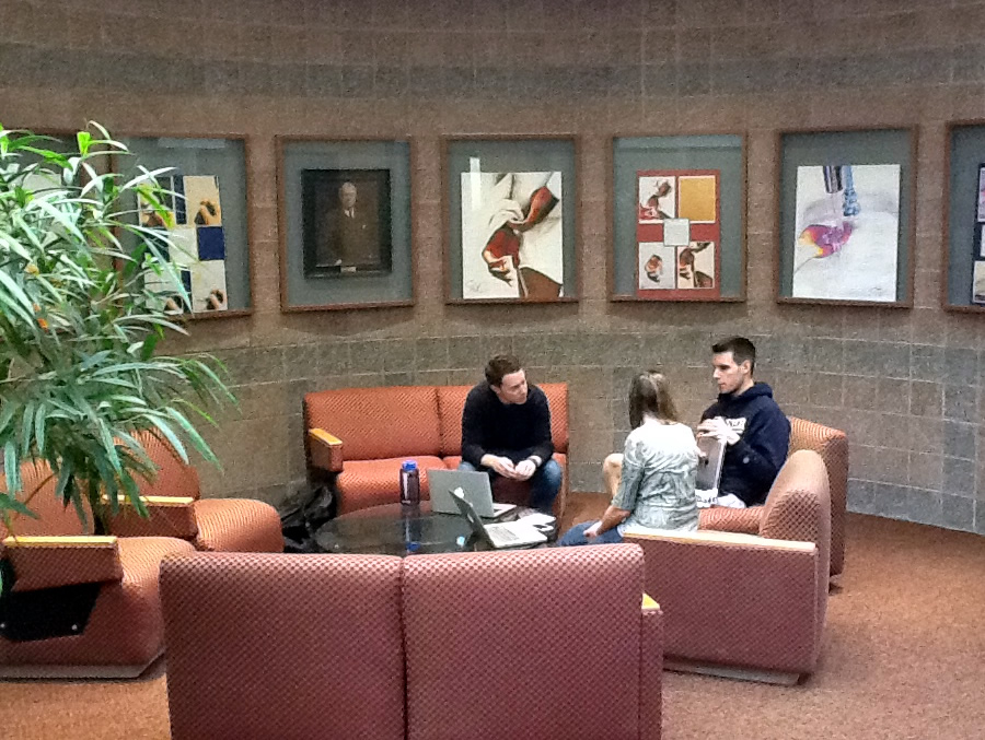 Miner Library Atrium