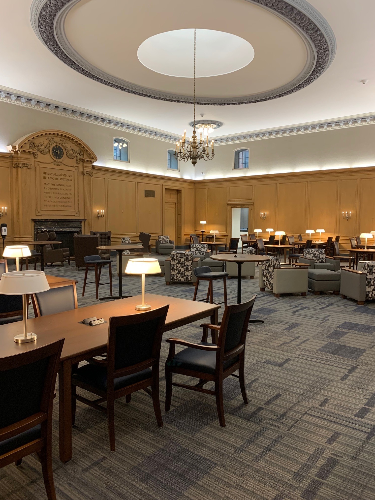 Miner Library Reading Room