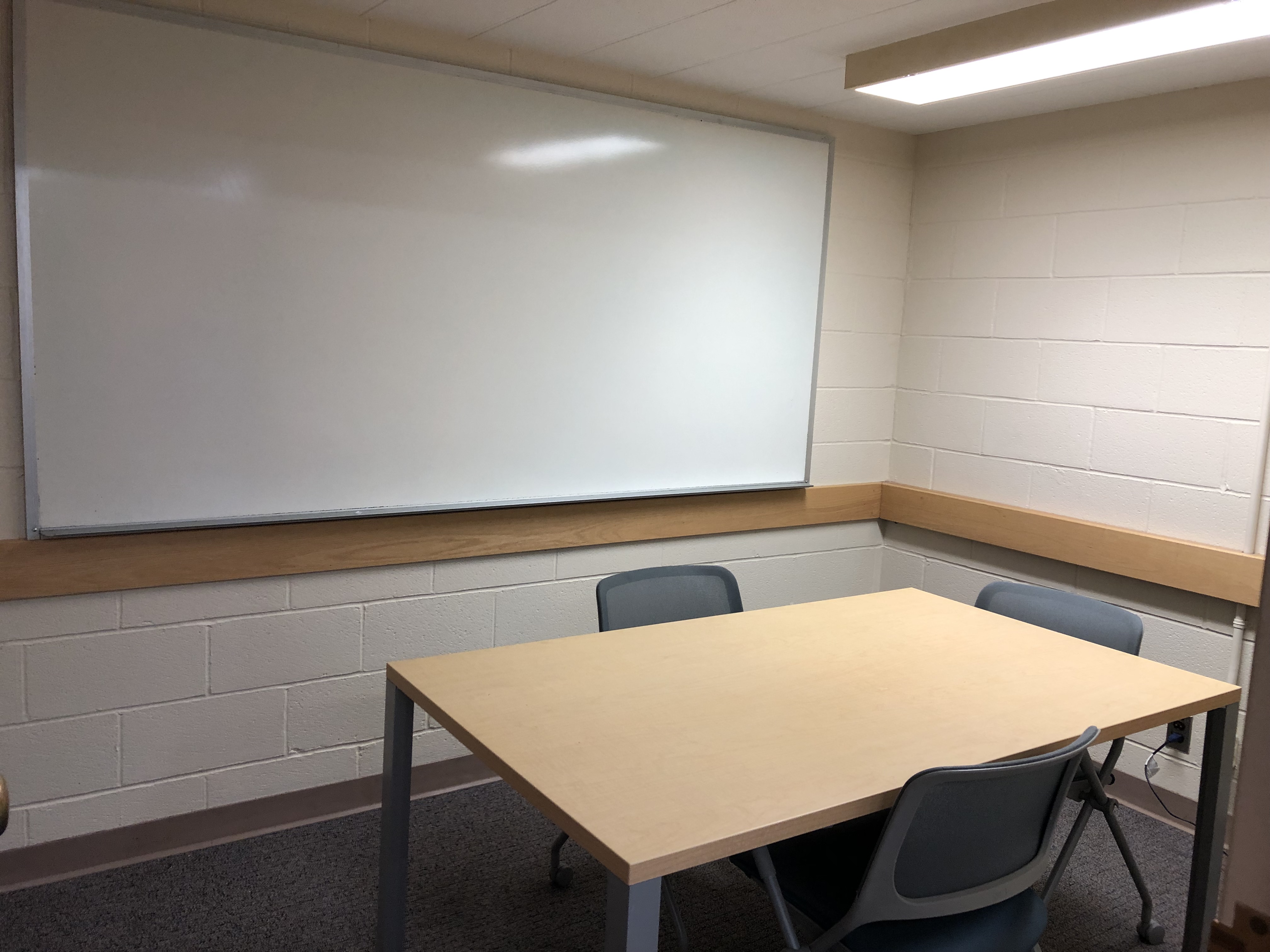 Miner Library Study Room in Stacks