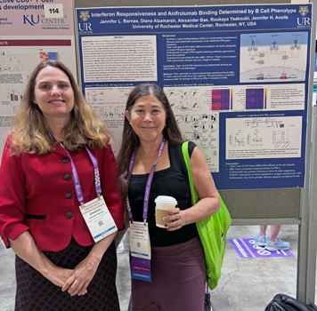Jennifer Barnas, MD, PhD and Jennifer Anolik, MD, PhD
