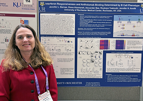 Jennifer Barnas at American Association of Immunologists
