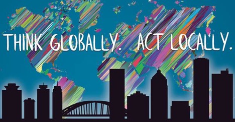 Think globally. Act locally. Join more tha 30,000 people around the world in the search for a vaccine to stop the spread of HIV.