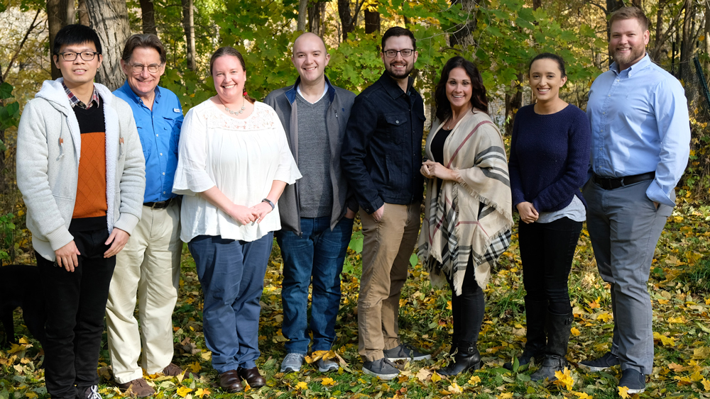 Group of Alumni and professors