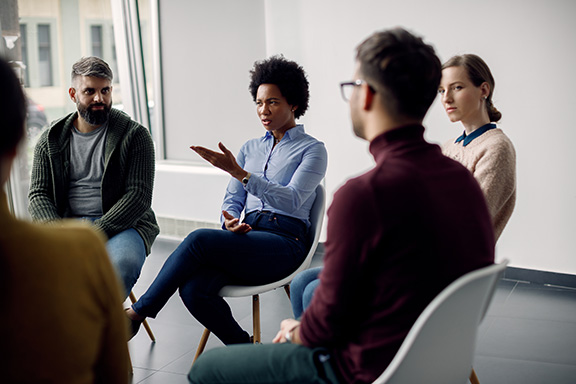Group counseling session