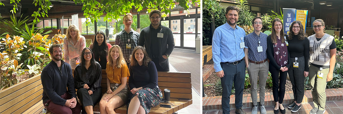 Group photos of psychology interns and fellows