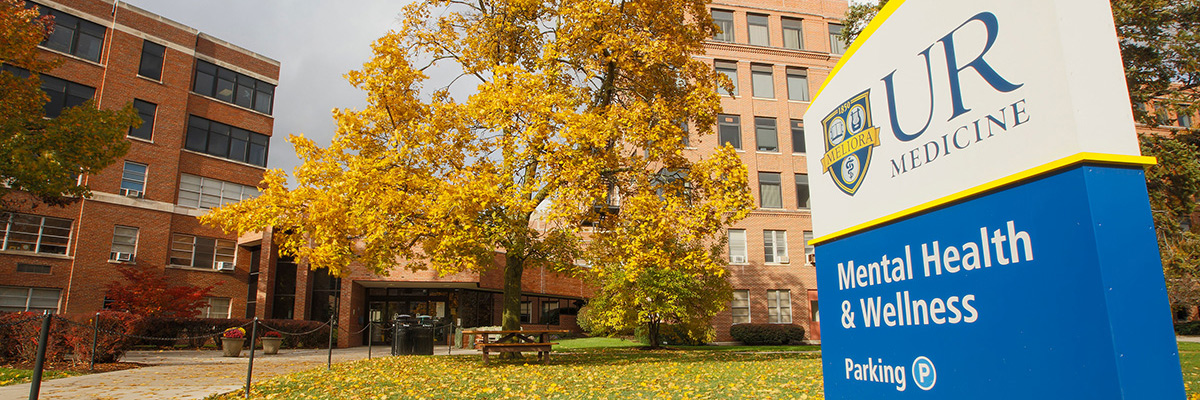 Front of UR Mental Health & Wellness Building