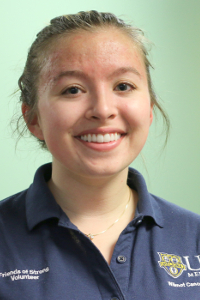 Molly MacKenzie volunteers at the Wilmot Cancer Center.