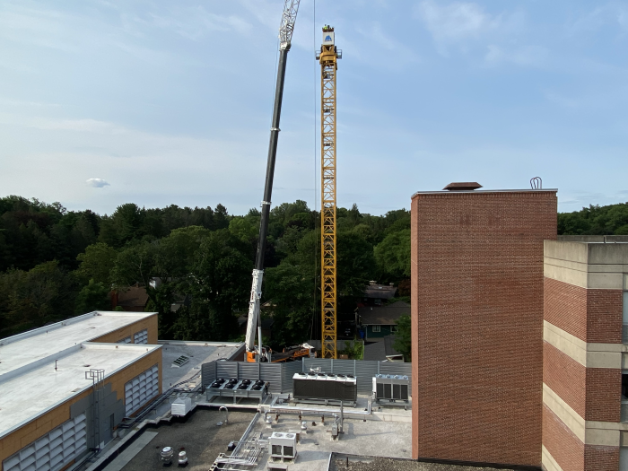 Construction on Saturday 7/24