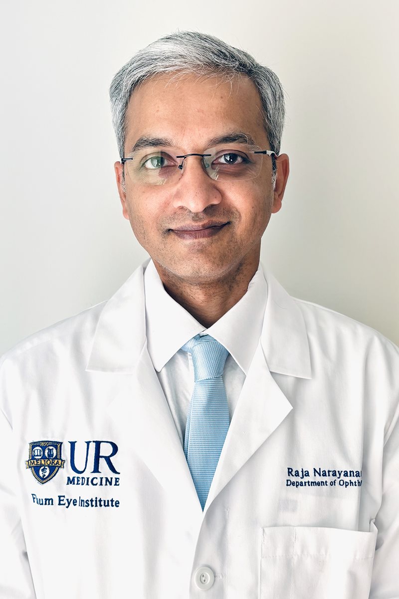 Welcome Dr. Raja Narayana to the Flaum Eye Institute