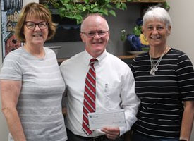 Calendar Proceeds Donated To JMH