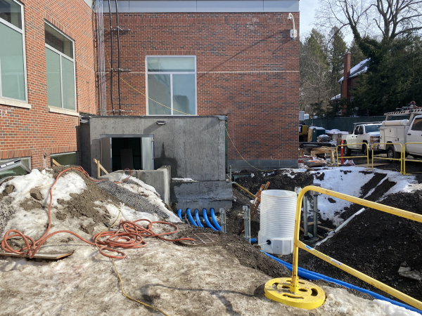 Trench Backfilling and Fuel Pump Room