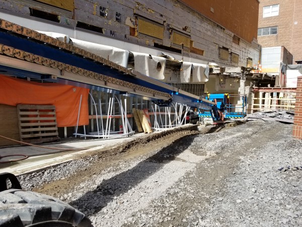 Demolition and Fuel Pump Room