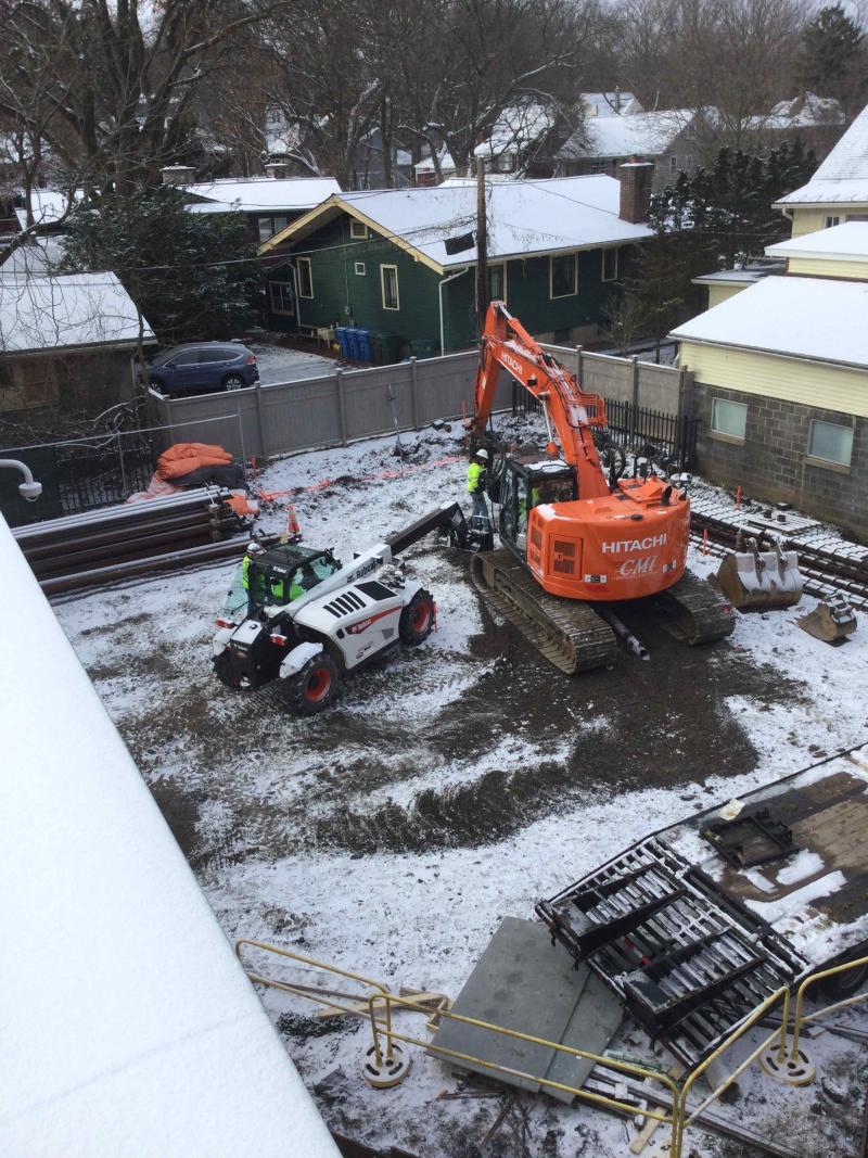 Breaking Up Foundation Wall