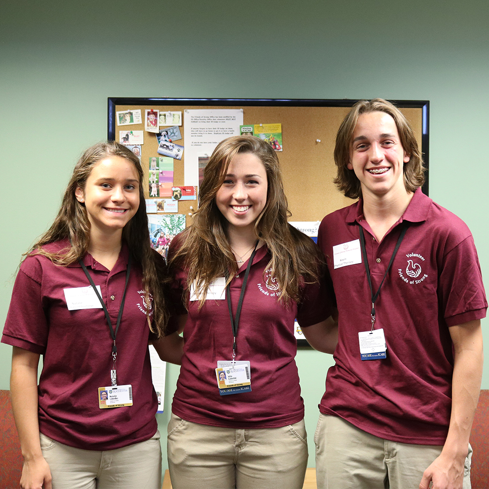 Sharing Our 'Thanks' with Strong's Newest Crop of Summer Youth Volunteers