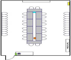 Room layout, SRB 1412