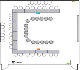 Room layout, SRB 1416