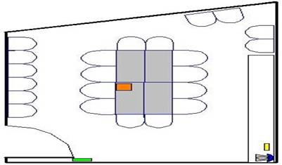 Room layout, SRB 3432