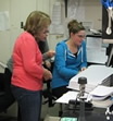 staff working on computer