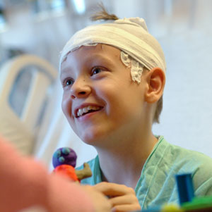 Patient at Golisano Children's Hospital